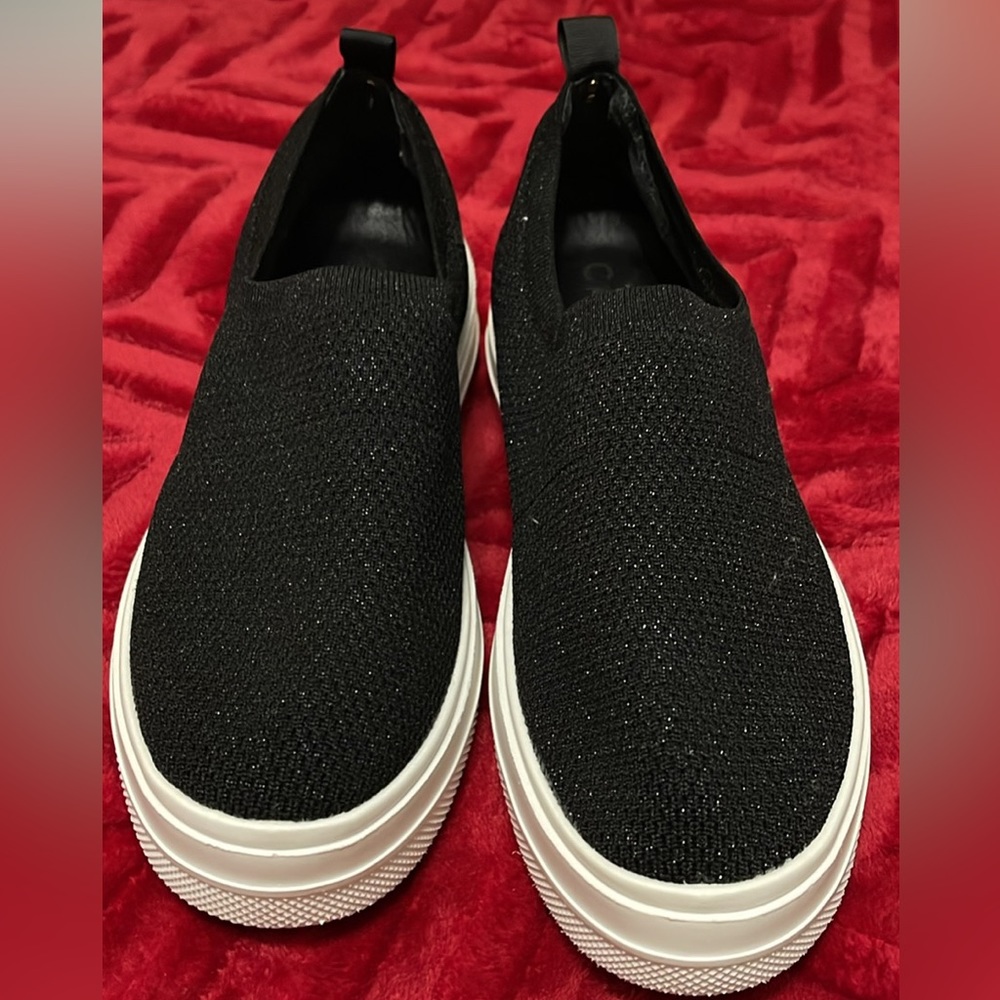 Carvela  Stretch Fabric Slip-On Sneakers